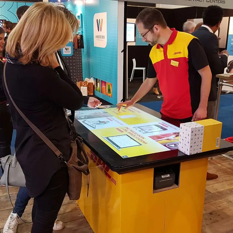 omnitapps op touchscreen tafel
