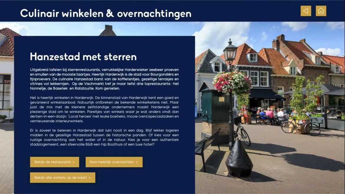 Custom Omnitapps configuratie voor Heerlijk Harderwijk