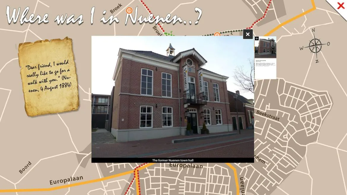 Screenshots van de Vincentre configuratie