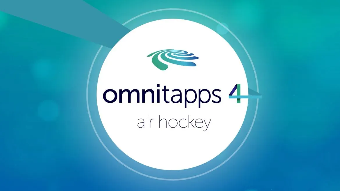 Omnitapps multi-touch software suite airhockey applicatie