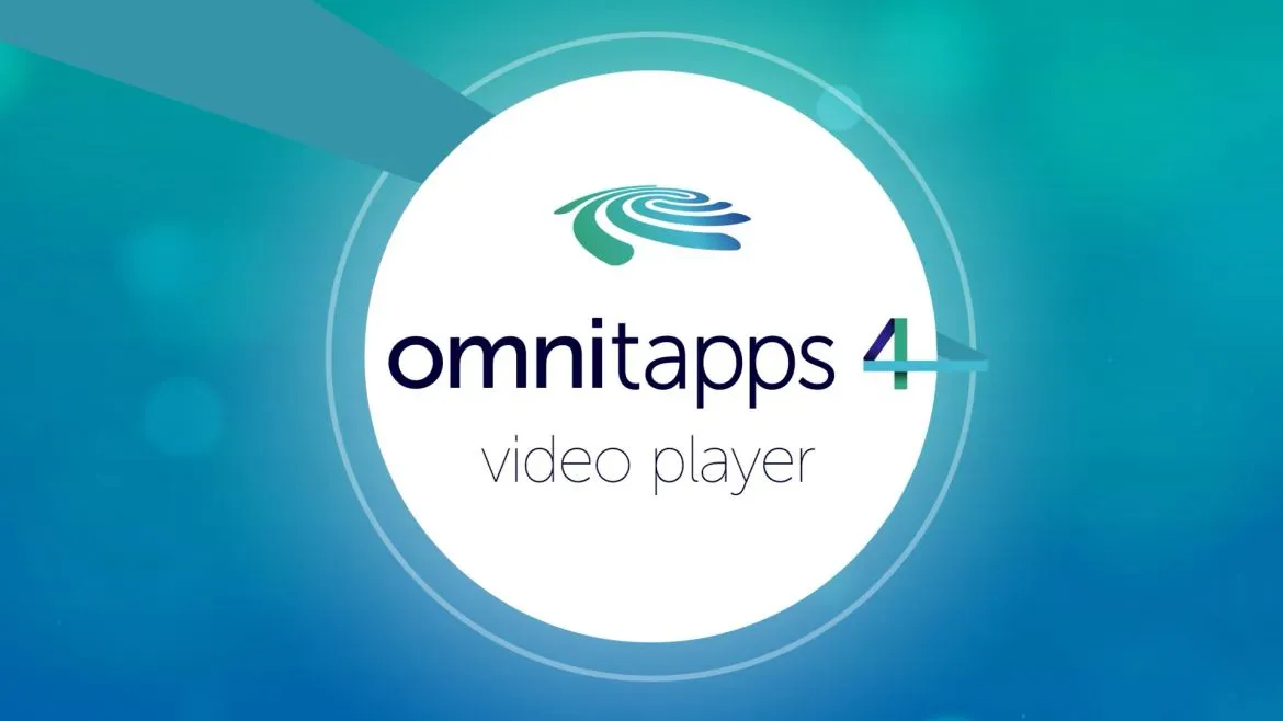 Omnitapps multi-touch software suite videoplayer applicatie