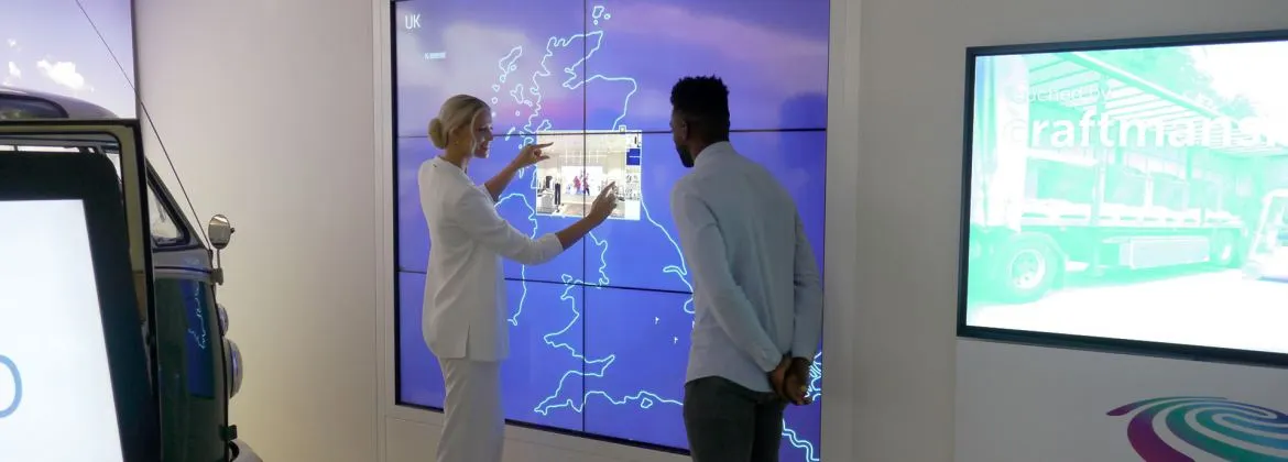 Omnitapps op videowall