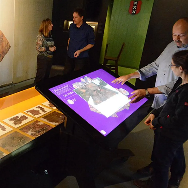 Museum Kaap Skil interactieve digitale tentoonstelling Omnitapps multi-touch applicatie software case