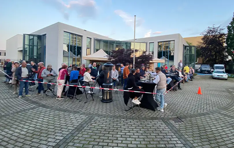 Genieten van Brabantse gezelligheid bij Omnivision en Prestop tijdens de BBQ en ELE Rally