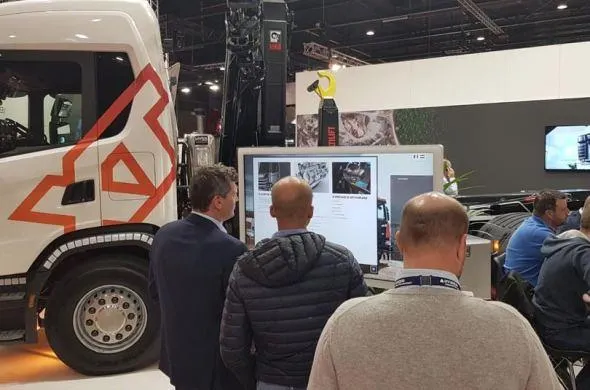 Scania-ervaring gemaakt met Omnitapps4 voor beurs